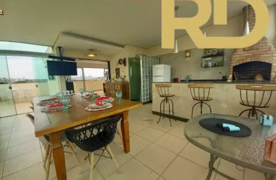 Cobertura à venda no esplanada, 3 quartos, elevador e 2 vagas