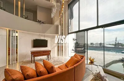 Casa com 5 quartos à venda na rua aldo luz, 1, itaguaçu, florianópolis por r$ 6.500.000