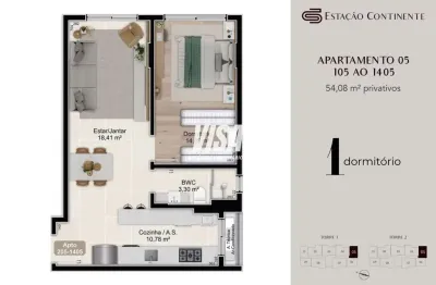 Apartamento com 1 quarto à venda na eugencio raulino koerich, 300, campinas, são josé por r$ 677.000