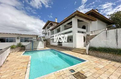 Casa com 4 quartos à venda na rua raimundo bridon, 1, itaguaçu, florianópolis por r$ 3.800.000