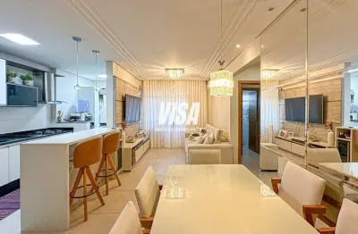 Apartamento com 2 quartos à venda na rua hidalgo araújo, 1160, jardim cidade de florianópolis, são josé por r$ 670.000