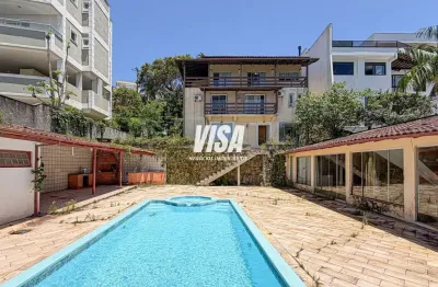 Casa em condomínio fechado com 4 quartos à venda na rua dos ipês, 480, bosque das mansões, são josé por r$ 3.500.000