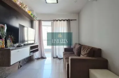 Apartamento 2 dormitórios sendo 1 suíte e vaga de garagem.