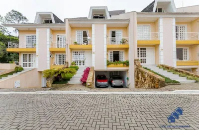 Sobrado à venda em condomínio fechado (residencial leonardo da vinci), rua dos capuchinhos, mercês, curitiba-pr