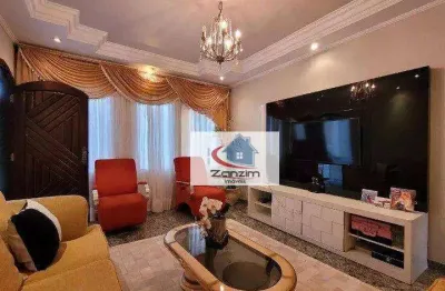 Sobrado com 3 dormitórios à venda, 247 m² por r$ 1.000.000,00 - jardim las vegas - santo andré/sp