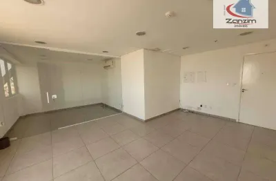 Sala, 38 m² - venda por r$ 245.000,00 ou aluguel por r$ 2.850,00/mês - paraíso - santo andré/sp