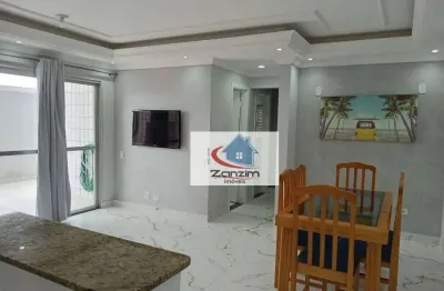 Apartamento com 2 dormitórios à venda, 120 m² por r$ 410.000,00 - jardim marina - mongaguá/sp