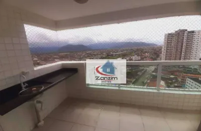 Apartamento com 2 dormitórios à venda, 69 m² por r$ 400.000 - centro - mongaguá/sp