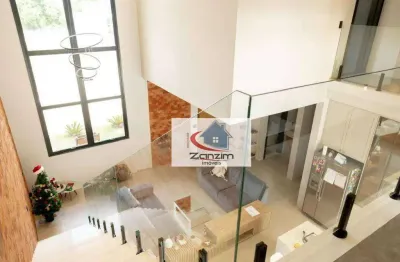 Sobrado com 3 dormitórios à venda, 360 m² por r$ 2.800.000,00 - residencial beira da mata - indaiatuba/sp