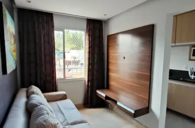 Apartamento pra locação todo mobiliado no portal dos ipês dois dormitórios