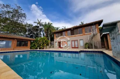 Chácara com 3 dormitórios (1 suíte) à venda, 2000 m² por r$ 1.800.000 - condominio fechado pires - atibaia/sp