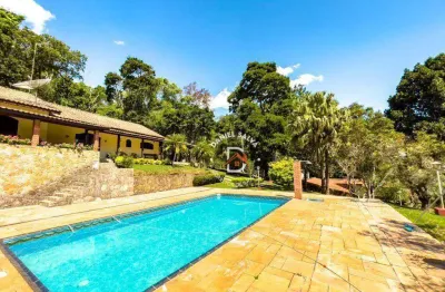 Chácara com 4 dormitórios à venda, 9000 m² por r$ 1.499.000,00 - condominio fechado clube da montanha - atibaia/sp