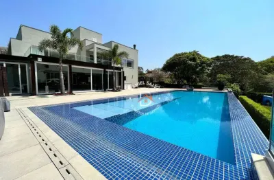 Chácara com 5 dormitórios (5 suítes)  à venda, 2450 m² por r$ sob consulta- condomínio jardim das palmeiras - bragança paulista/sp