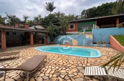 Chácara com 3 dormitórios à venda, 1200 m² por r$ 750.000,00 - rosário - atibaia/sp