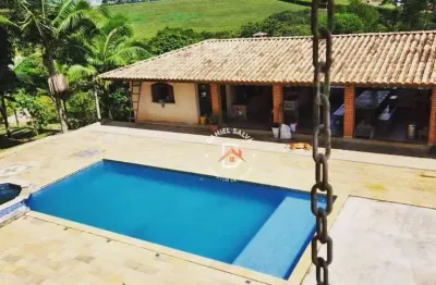 Chácara com 5 dormitórios (3 suítes) à venda, 2384 m² por r$ 1.500.000 - boa vista - atibaia/sp
