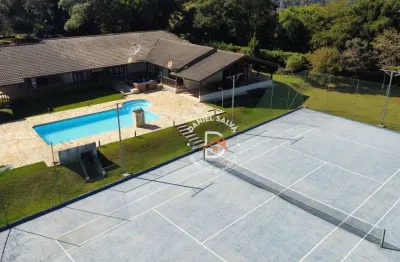 Chácara com 4 dormitórios à venda, 2410 m² por r$ 1.700.000,00 - condominio vila dom pedro - atibaia/sp