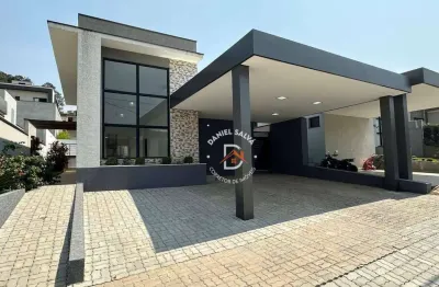 Casa com 3 dormitórios (1 suíte) à venda, 192 m² por r$ 1.250.000 - condomínio terras de atibaia i - atibaia/sp