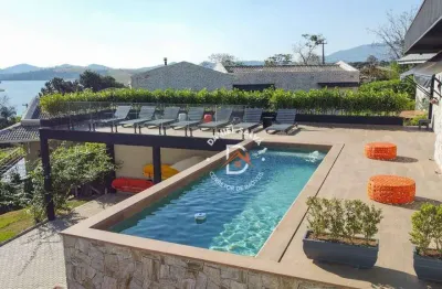 Chácara com 4 dormitórios (4 suítes) à venda, 1096 m² por r$ 2.850.000 - condomínio enseada do jacareí - piracaia/sp
