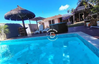 Chácara com 4 dormitórios à venda, 710 m² por r$ 649.000,00 - estância santa maria do laranjal - atibaia/sp