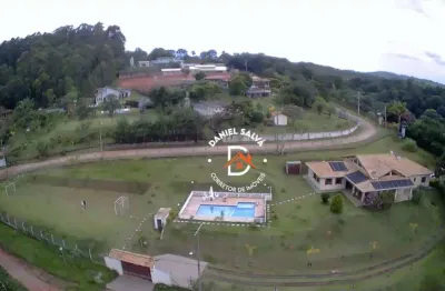 Chácara com 4 dormitórios à venda, 5000 m² por r$ 1.650.000,00 - condominio fechado maringa ii - atibaia/sp