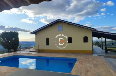 Chácara com 3 dormitórios (2 suítes) à venda, 3000 m² por r$ 760.000 - estância san remo - atibaia/sp