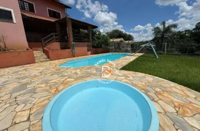 Chácara à venda com 5 dormitórios (2 suítes), 846 m² por r$ 1.100.000 - condominio fechado vale do sol - bom jesus dos perdões/sp