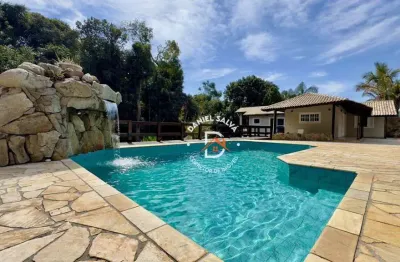 Chácara à venda com 3 dormitórios , 1312 m² por r$ 1.500.000 - condomínio alpes d'ouro - bom jesus dos perdões/sp