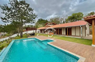 Chácara à venda com 4 dormitórios (4 suítes), 2400 m² por r$ 1.380.000 - atibaia/sp