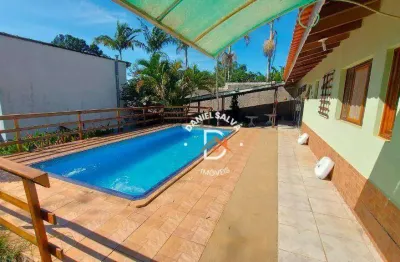 Chácara à venda em atibaia com 3 dormitórios, 1290 m² por r$ 680.000,00  - atibaia/sp