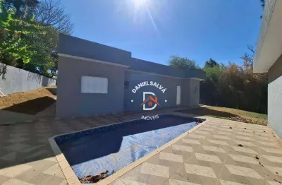 Chácara à venda em atibaia com 3 dormitórios sendo 1 suíte, 1250 m² por r$ 650.000  - atibaia/sp