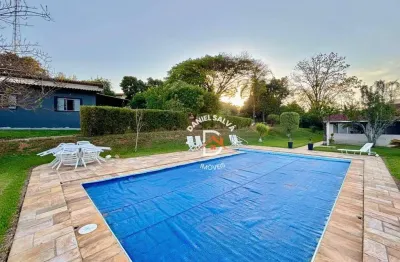 Chácara a venda em atibaia com 3 dormitórios (3 suítes) à venda, 9000 m² por r$ 3.200.000- atibaia/sp