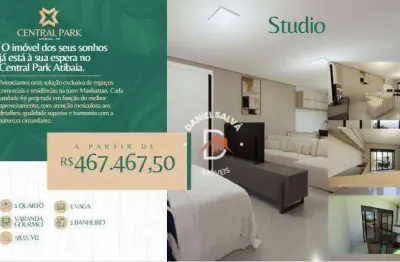 Studio à venda com 1suíte + lavabo , 59 m² a partir de r$ 467.467 - centro - atibaia/sp