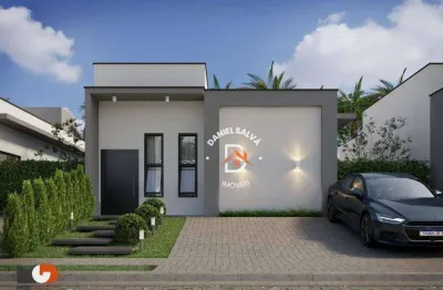 Village - casa térrea  à venda com 2 dormitórios sendo 1 suíte, 71 m² por r$ 619.900 - jardim estância brasil - atibaia/sp