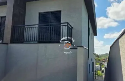 Sobrado à venda, com 3 dormitórios sendo 2 suítes,  117 m² por R$ 600.000 - Vila Santa Helena - Atibaia/SP