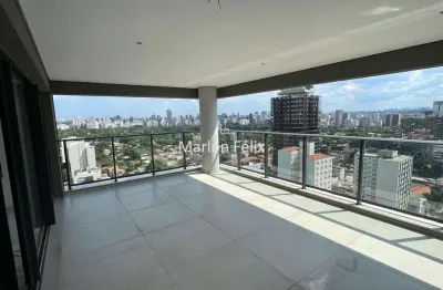 Apartamento à venda alto padrão com  174 m²  andar alto com vista linda e livre em pinheiros - sp