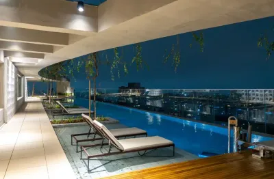 Higienópolis stúdio novo 31 metros quadrados com living cozinha banheiro e varanda em higienópolis são paulo - sp