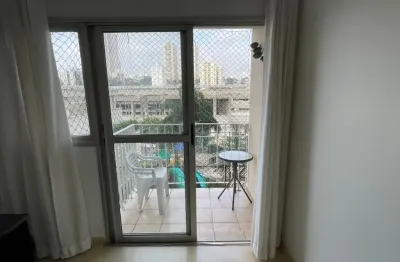 Apartamento 2 quartos living com varanda e 1 vaga lazer completo