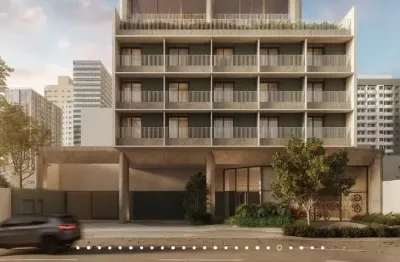 Apartamento 40 metros com 1 dormitório e varanda em Moema - São Paulo