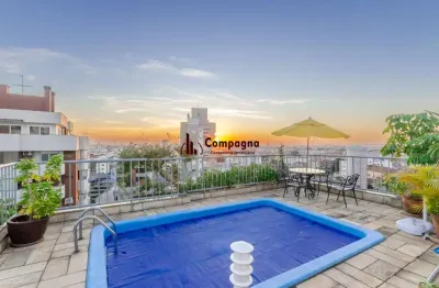Pierre lescot cobertura duplex com 3 dormitórios no bairro auxiliadora
