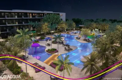 Oportunidade flat no makai acqua resort muro alto (81) 996344755