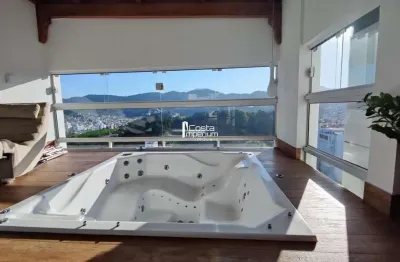Cobertura duplex com vista mar no bairro pioneiros – balneário camboriú