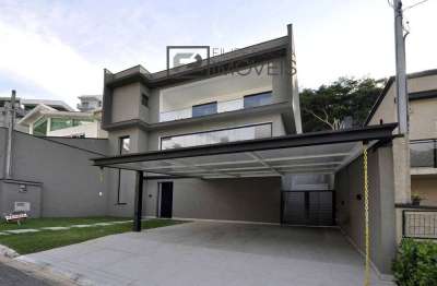 Casa aura moderna com 4 dormitórios em cotia-sp | segurança e lazer!
