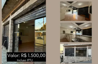 Ponto comercial para alugar, salão com ótima localização, em santana de parnaíba, bairro 120.