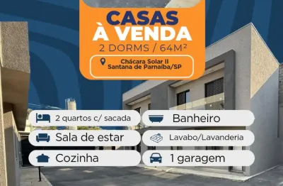 Sobrados para venda em condomínio por 390 mil, 64m², 2 dorms c varanda, 1 vaga de garagem em santana de parnaíba/sp