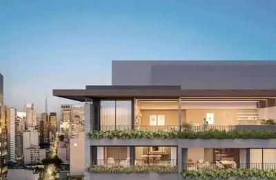 Apartamento de luxo à venda em são paulo, cerqueira césar, com 2 quartos, 50m²