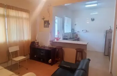 1 dormitório- 150m da praia - 1 vaga garantida - mobiliado - área nobre