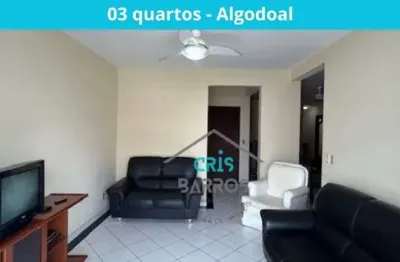 Apartamento para venda de frente com 3 quartos no algodoal - cabo frio - rj
