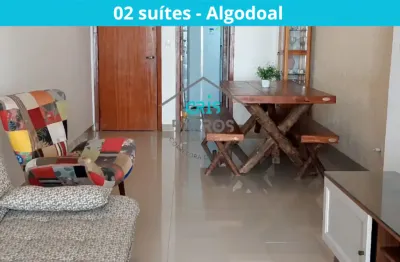 Apartamento à venda com 02 suítes no algodoal em cabo frio - rj