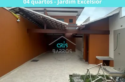 Casa de 04 quartos duplex , independente à  venda no jardim excelsior em cabo frio - rj