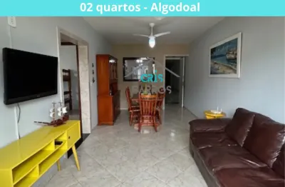 Apartamento de frente à venda com 02 quartos no Algodoal em Cabo Frio - RJ